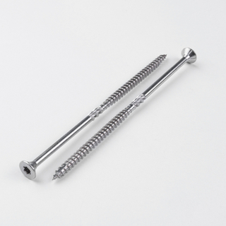 Tornillos de construcción de madera de cabeza de cabeza doble cotidio